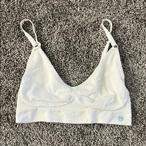 Miel White Women's Bra size small